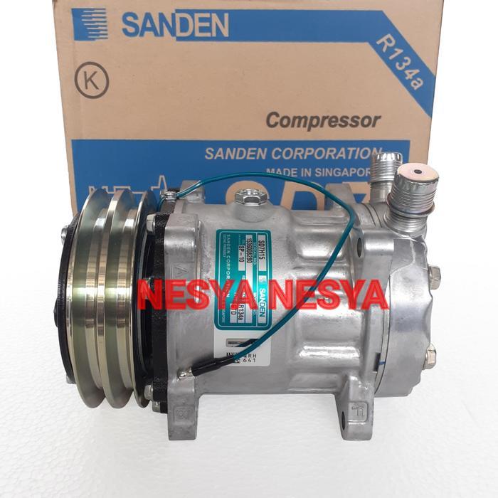 Compresor Kompresor AC Mobil SANDEN SD7H15 Universal R134a-SANDEN ASLI