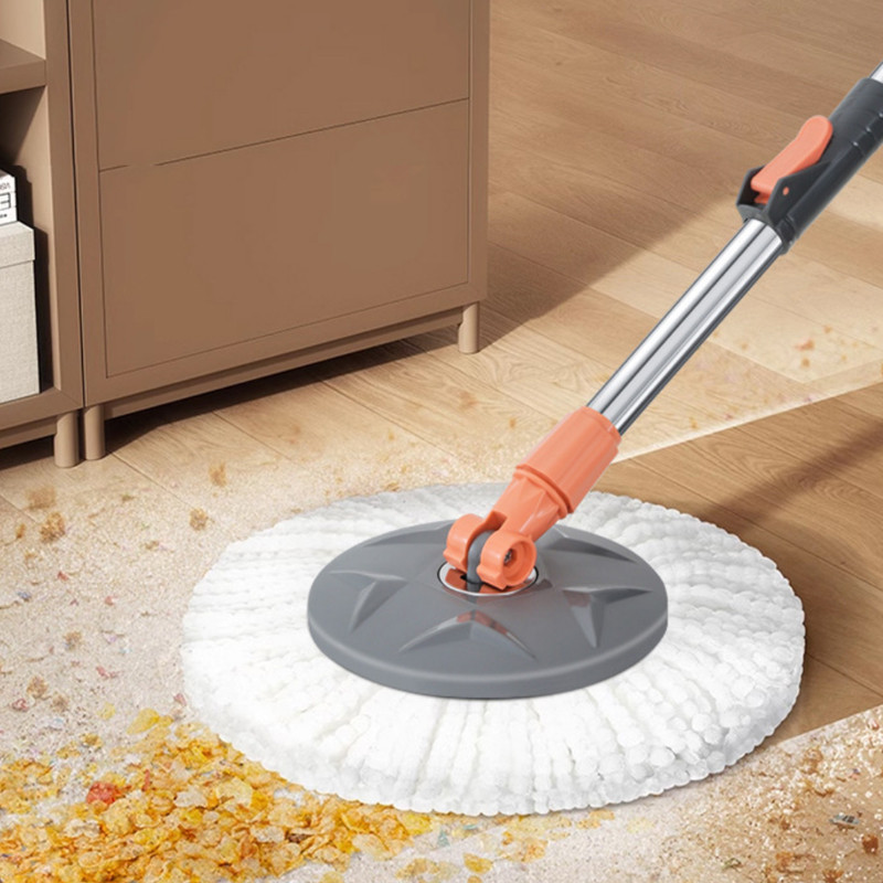 New Detachable Double Bucket Mop Spin Mop Bucket Sets 360 Spinning Floor Cleaning Mop Reusable