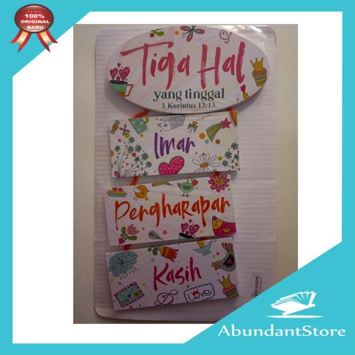 Hiasan Dinding Kristen Rohani Ayat Alkitab Buah-Buah Roh