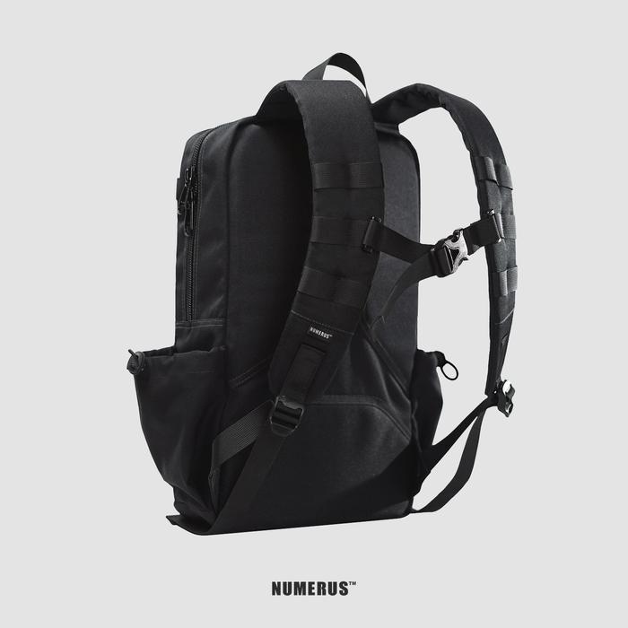 Solid daypack - Black - Numerus Backpack - Tas Ransel - Urban tactical