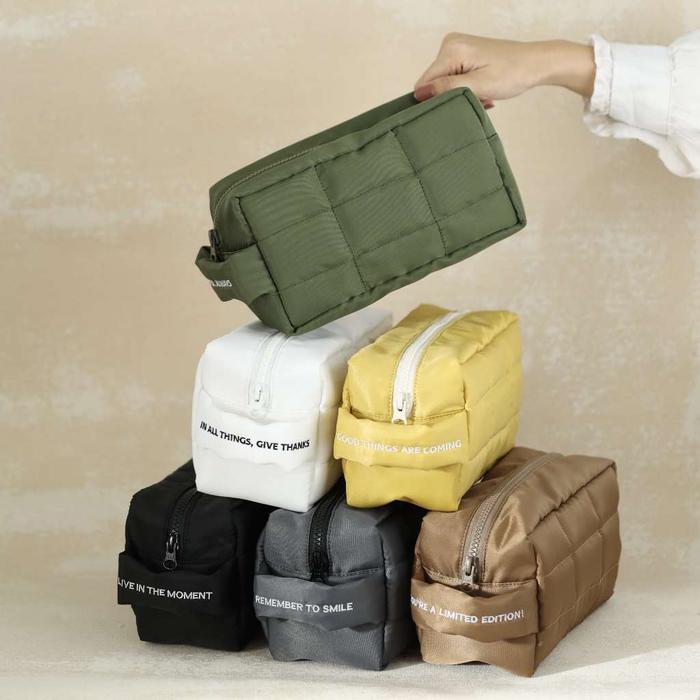 Boxy Pouch - Pouch Make Up / Organizer Pouch / Pouch Travel / Pouch Kabel - Goodmoments