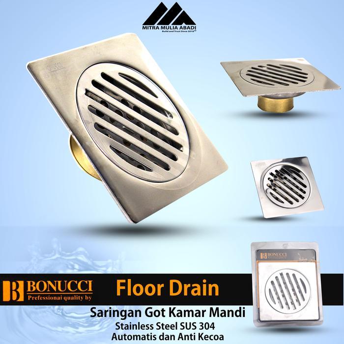 Saringan Got Bonucci /Floor Drain Kamar Mandi 4 INCH Menyerap Air