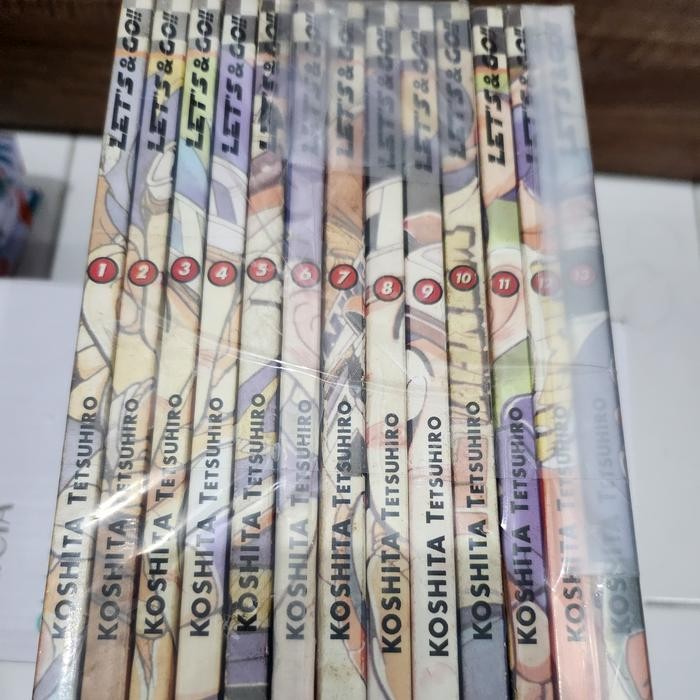 Komik Lets And Go Set Vol 1-13 Kolpri Mulus No Coret No Cap Ori