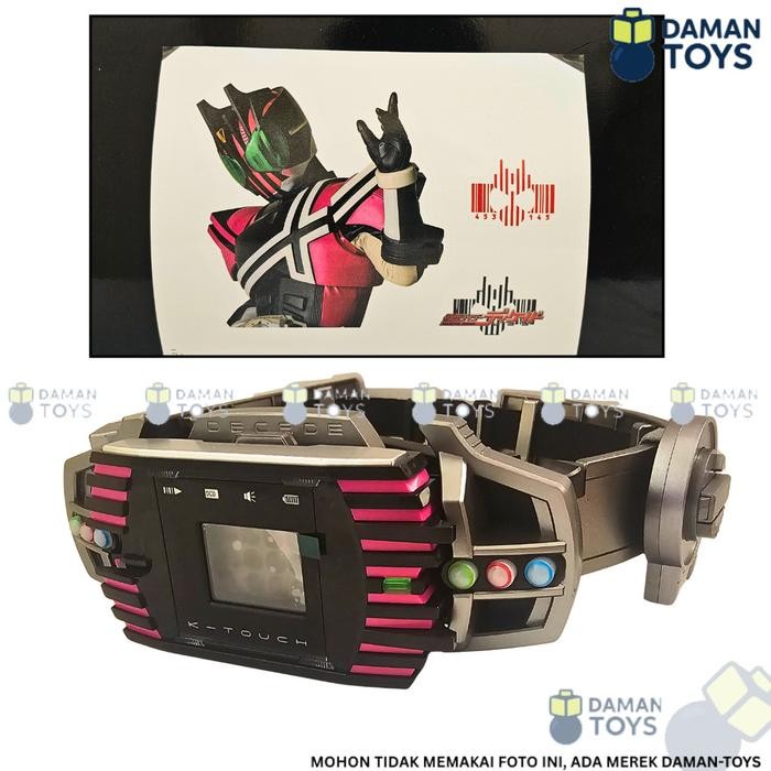 Siap Kirim Sabuk Kamen Rider K-Touch Decade Belt Henshin BGM damantoys
