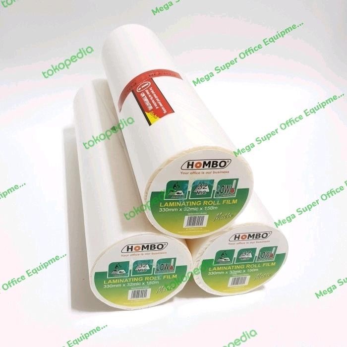

Plastik Laminating Roll Hombo Matte Laminating Roll Film Matte