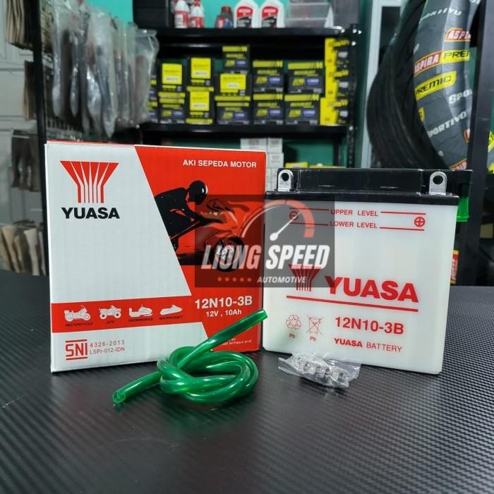 Aki Audio Odong Odong Lampu Dagang Strum Ikan 12N10-3B Yuasa Original