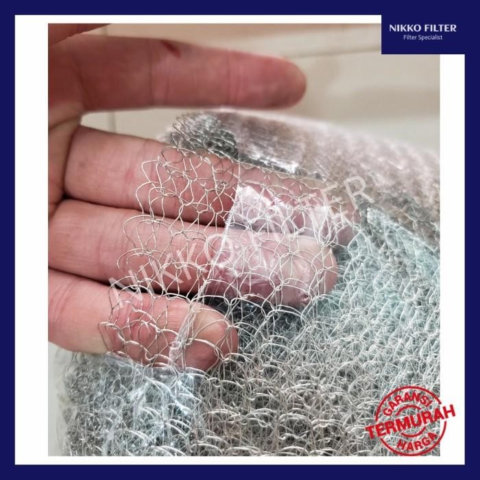 Wire Mesh Rajut Knitted , Saringan Turbo SS 316