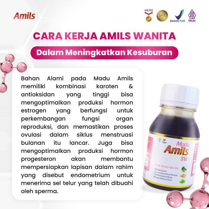 xm21- Madu Amils Pria 1 Botol Madu Penyubur Pria Madu Promil