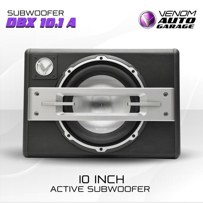 SALE SUBWOOFER AKTIF VENOM DBX 10.1A - SUBWOOFER MOBIL - SPEAKER MOBIL