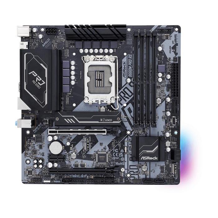 ASROCK MOTHERBOARD INTEL GEN B660 MATX B660M PRO RS TERMURAH
