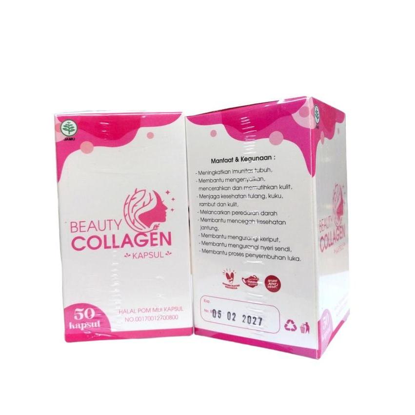 gugg- Beauty Collagen Kapsul I Suplemen Kolagen Dsb Beuty Isi 50 Kapsul