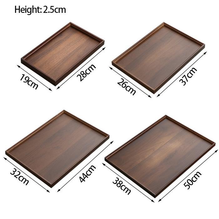 Baki Kayu Nampan Papan Tray Display Roti Nampan Kayu Serbaguna