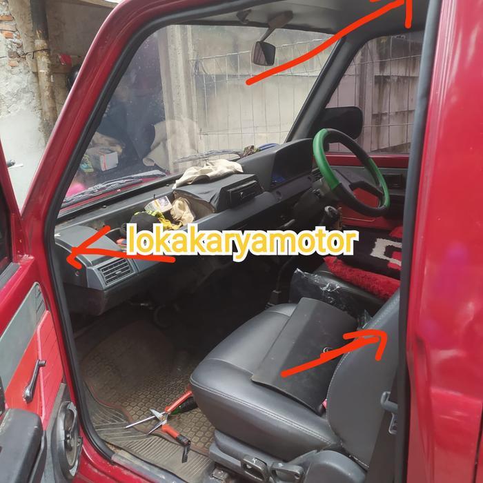 Murah (1Set)Fullset Karet Peredam Body Pintu Mobil Toyota Kijang Super Grand Terlariss 