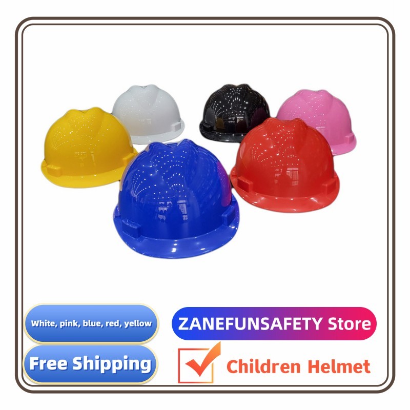Children Helmet Head Protection Hard Cap For Kids Yellow Red Blue White Protect Helmet
