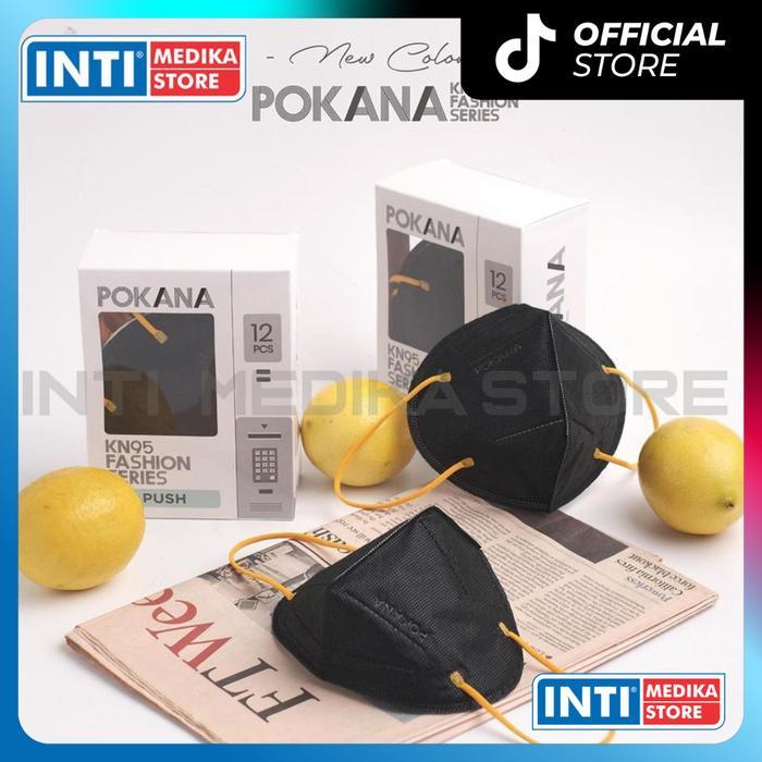 POKANA - Masker Earloop 6 Ply KN95 Masker Medis KN95 FASHION SERIES