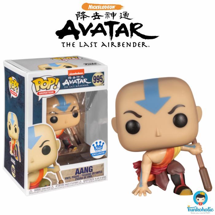 Funko Pop Avatar The Last Airbender - Aang Crouching [Exclusive] #995