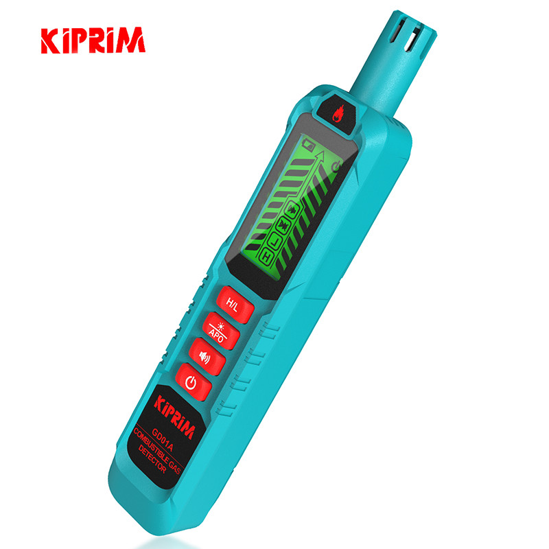 Kiprim Portable Gas Leak Detector Natural Gas Detector Combustible Gas Detector With Audible And