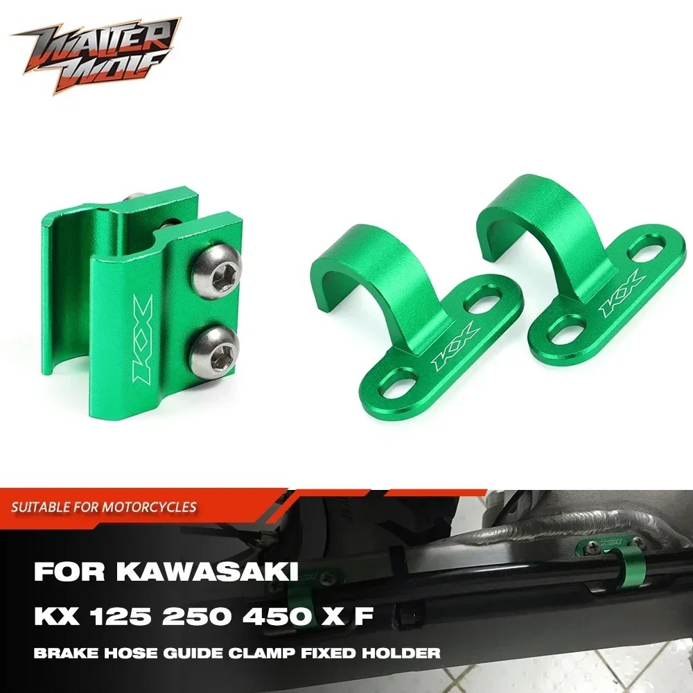 Kx Kxf Brake Hose Guide Clamp For Kawasaki Kx250 Kx450 Kx250F Kx450F Kx 250F 450F 250X 450X