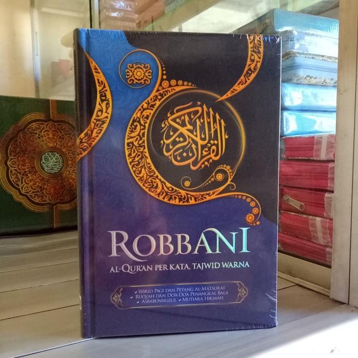 Sedia Alquran Terjemah Perkata Robbani Uk Besar A4 Al-Quran Tajwid Warna Terjemahan Per Kata Robani