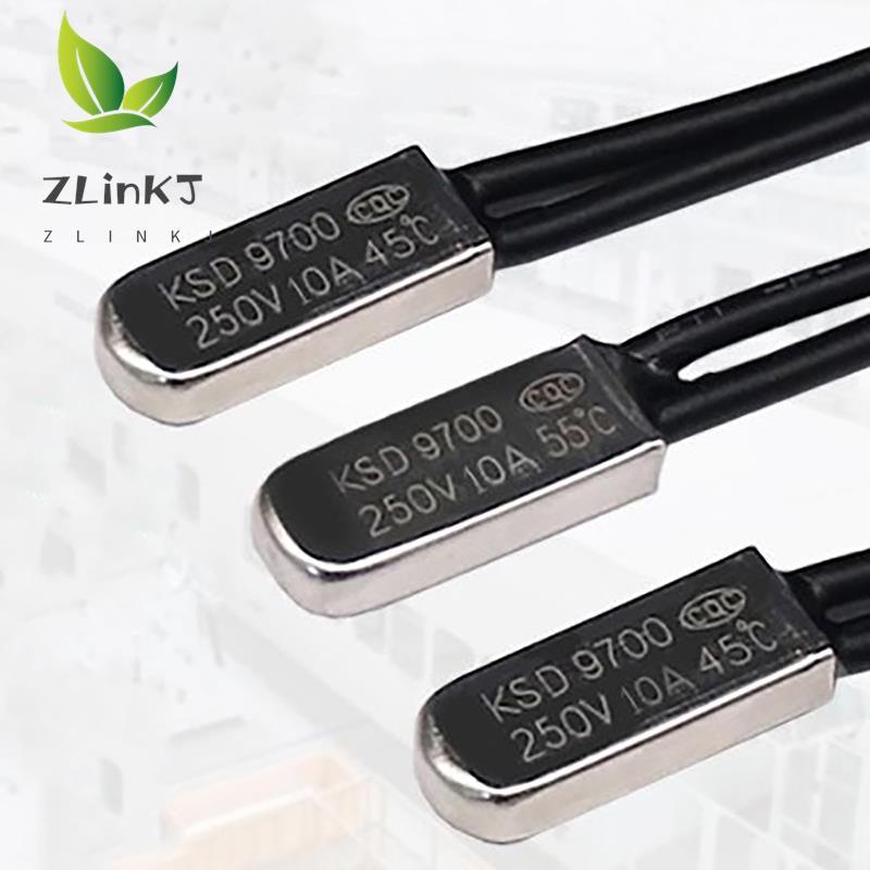 KSD9700 250V 10A 85C 95C 40-150 Degree Celsius Normally Closed Bimetal Disc Temperature Switch Therm