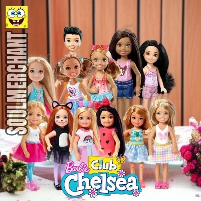 ur4w- Boneka Barbie Chelsea - Mini Dolls Style Original Mattel