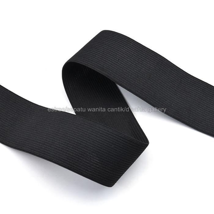 Tali Elastis Webbing Webing Elastis 25 Cm Karet Pelipat Meteran