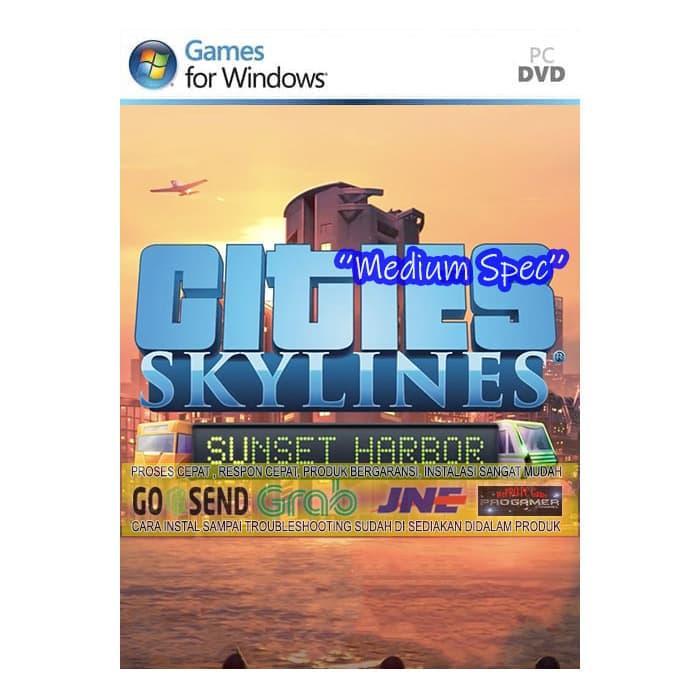 34oi- Cities Skylines Parklife Game Pc Pc Game Dvd Game Kaset Game
