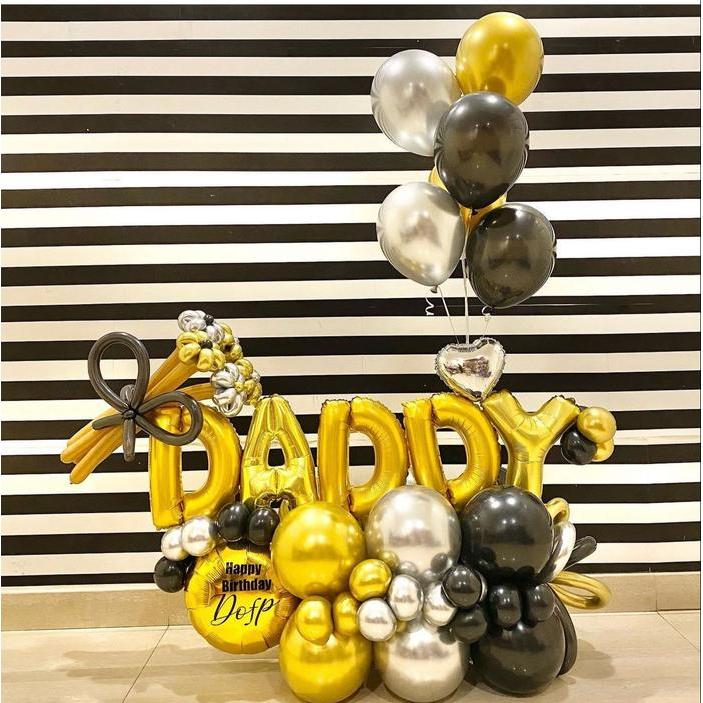 Standing Balloon/Balon Gift/Balon Dekorasi/Balon Rangkaian Type Daddy