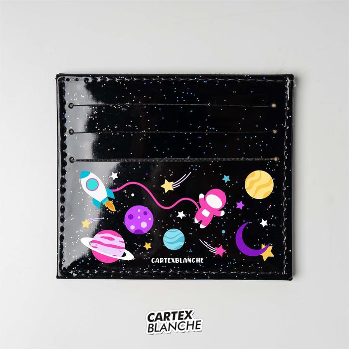 Eiger - Spaceship Doodle Card Holder Unisex Dompet Kartu Premium Pria & Wanita