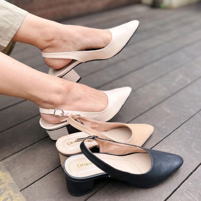 ALLYSYYA DRANATHA heels kantor simple Shoes Wanita TERLARISBEST QUALITYBEST SELLER