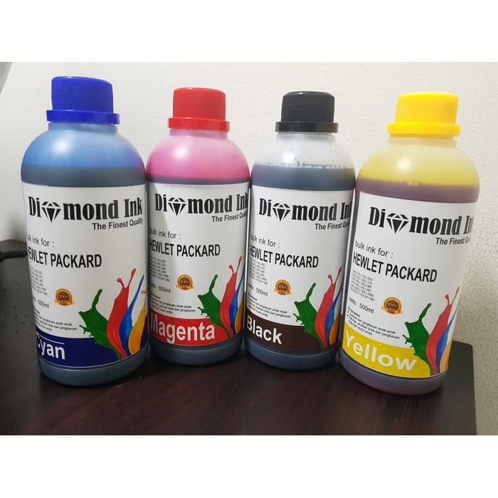 (PROMO) DIAMOND TINTA HP ISI ULANG 500ML