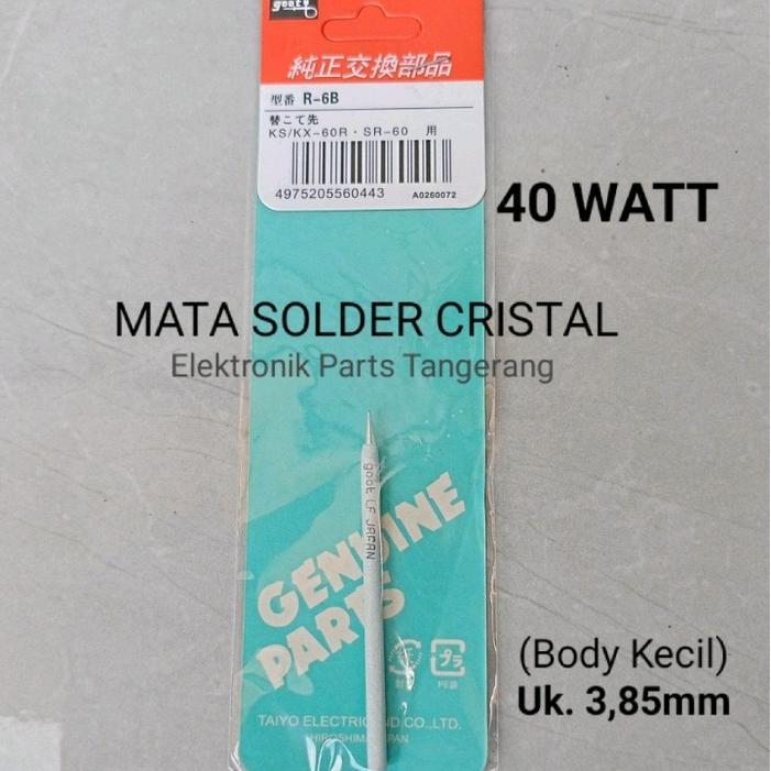 Mata Solder Cristal 40 Watt (Kecil) Mata Solder Kristal 40 Watt Mata Solder 40 Watt Mata Solder 40W