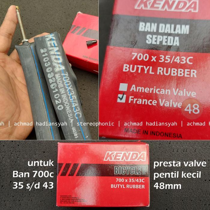 Ban dalam GRAVEL 700x35-43c Ban dalem 700 x 35c Ban dalem 700c x 42 43