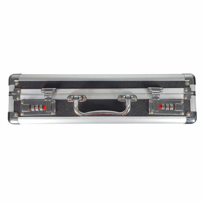 Fnicel Tas Koper Dokumen Sertifikat Anti Air Brankas Dokumen Hard Case Aluminium Alloy Storage Box