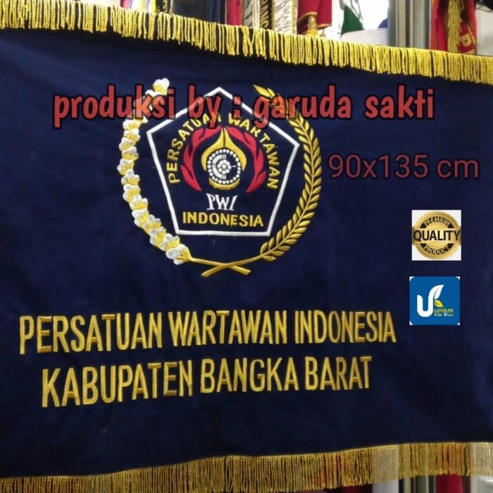 Siswya - Bendera Bordir Pwi 1 Sisi