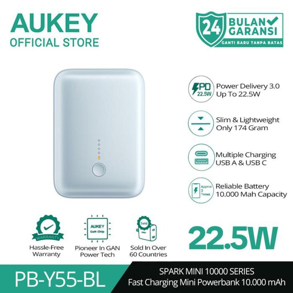 Power Bank AUKEY Y55 SPARK MINI 10000MAH POWER BANK