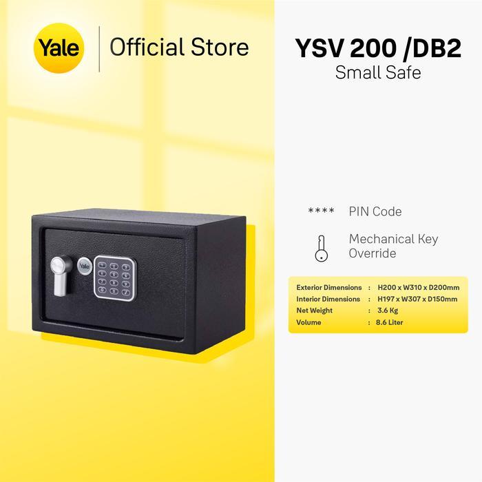 YALE BRANKAS/SAFEBOX YSV200/DB2