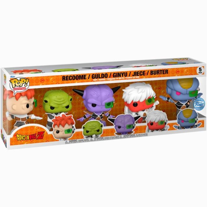 ORIGINAL FUNKO POP DRAGON BALL Z GINYU FORCE 5-PACK FIGURE DRAGONBALL