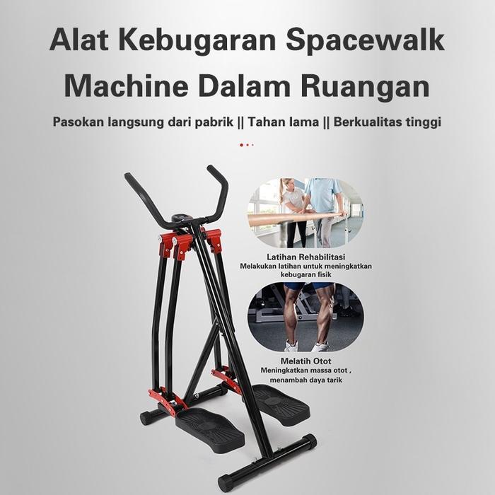 TERMURAH Air Walker Climber Elliptical Trainer Freestyle Glider Alat Olahraga Fitnes Gym