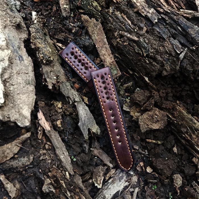 tali jam tangan rally brown