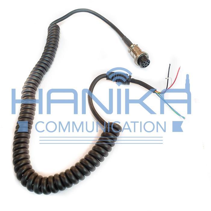 Everystr- Kabel Mic Rig Alinco Dr-135 Dr-138 Dr735 Dr135 Dr138 Hand Extra Spiral