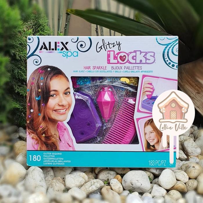 Glitzy Los Hair Sparkle Girls Fashion Activity