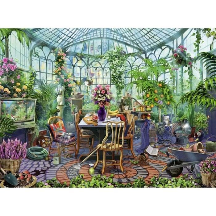 Ravensburger Greenhouse Mornings Puzzle 500pc