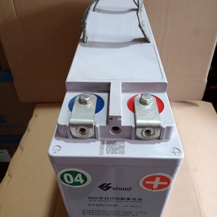 BATTERY VRLA SHOTO 6-FMX-100 (12volt-100ah)