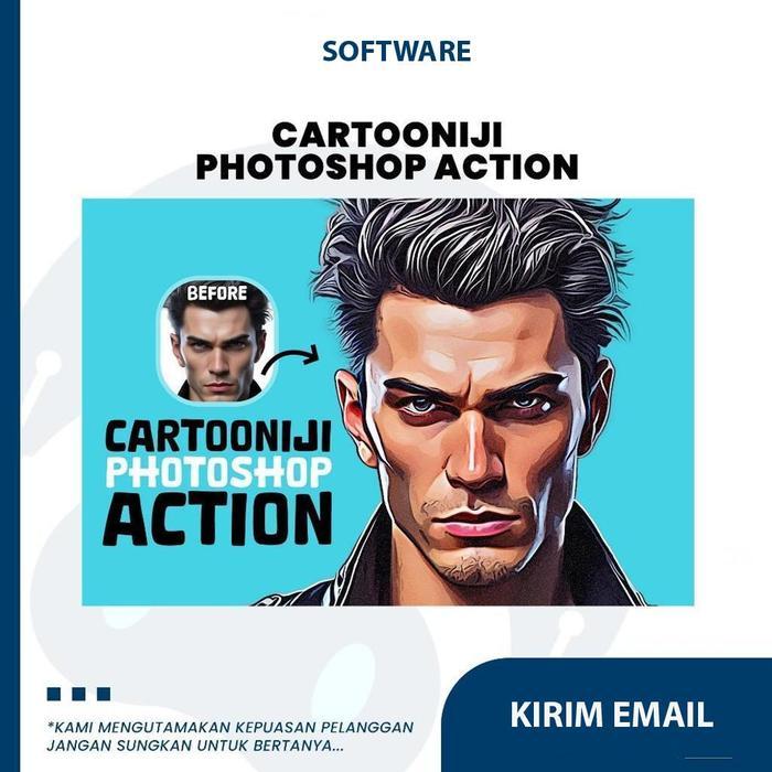 Cartooniji Photoshop Action Photoshop