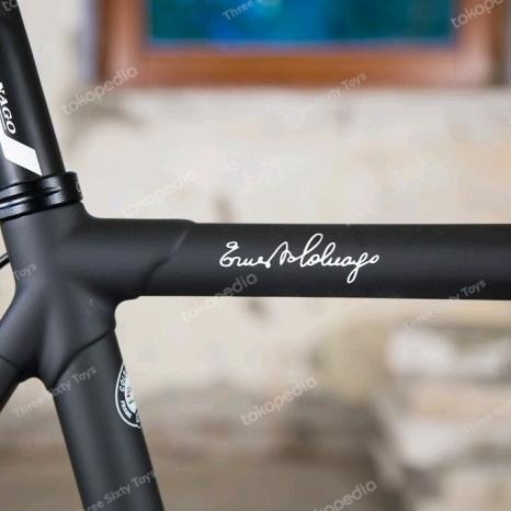 Khusus Grab Cutting Sticker Stiker Sepeda Lipat Road Bike Fixed Bike Colnago Signature Vinyl