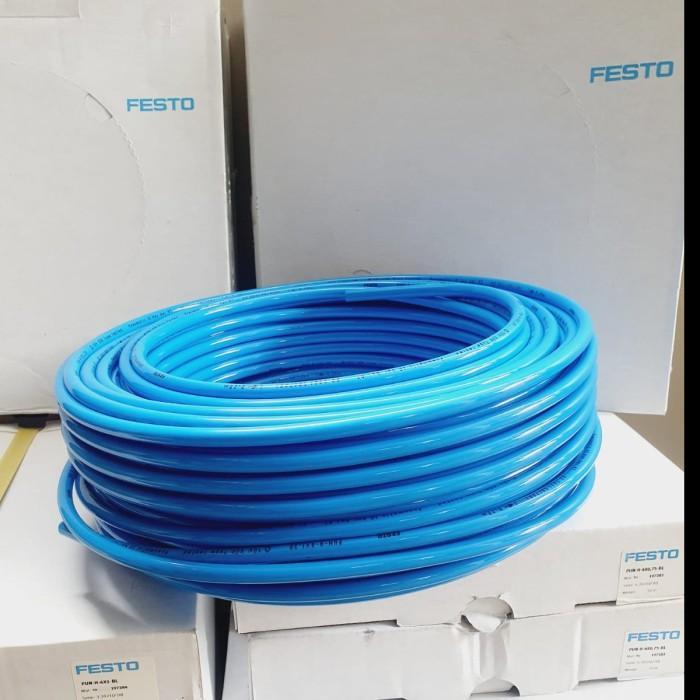 Selang PU FESTO 6mm Blue PUN-H (1 Roll) Part: 197384