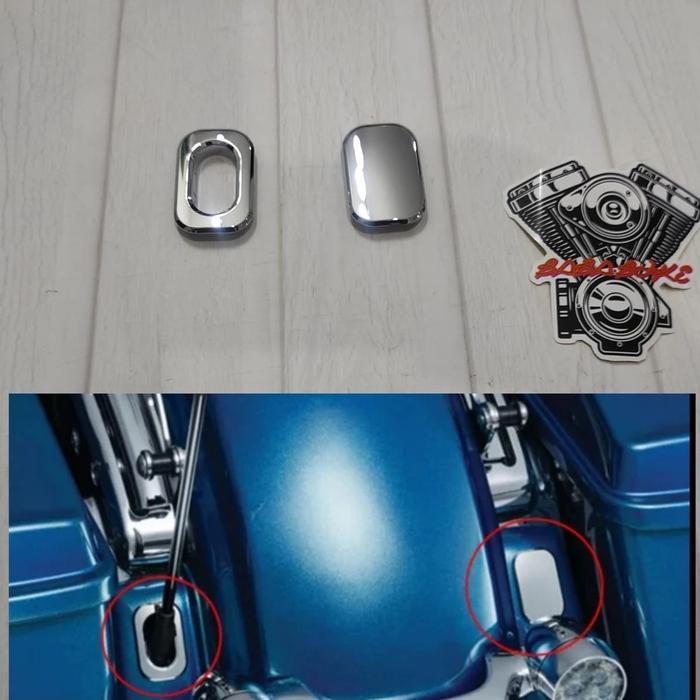 trim ring antena fender harley