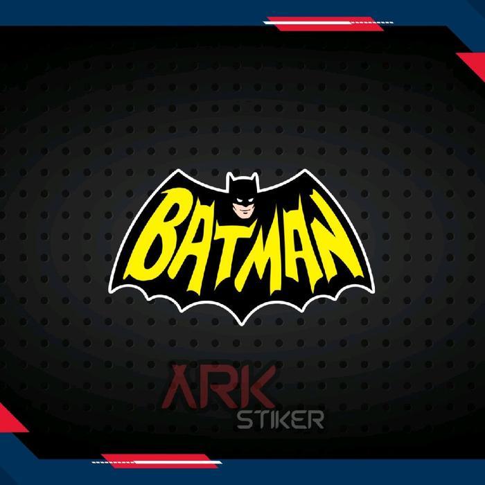 Khusus Grab Printing Sticker Batman Bat