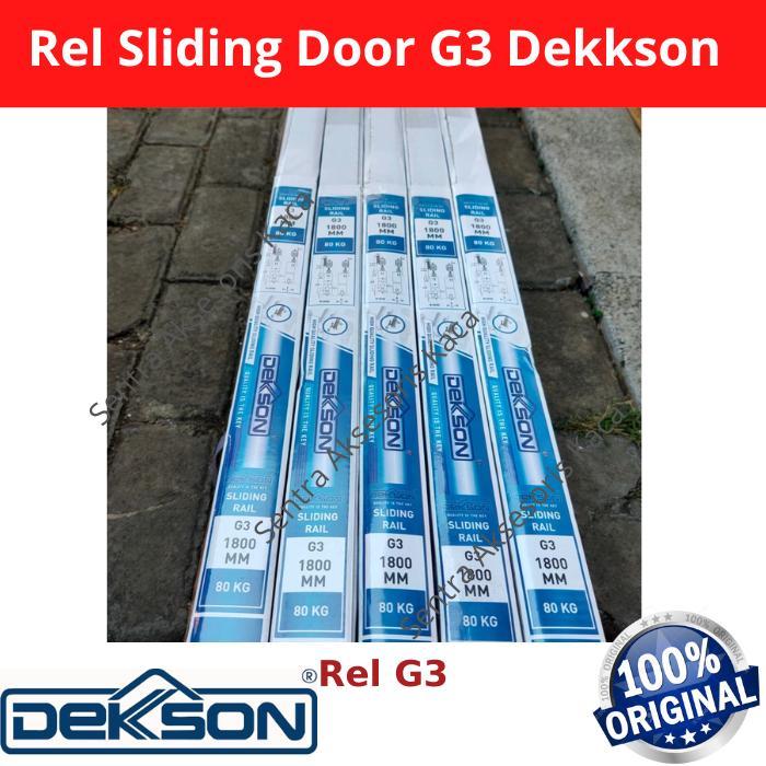 Rel Sliding Door Dekkson G3 - Rel Pintu Geser Dekkson